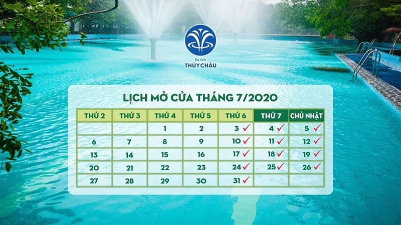 khu du lịch thủy châu có mở cửa không - Hình 3