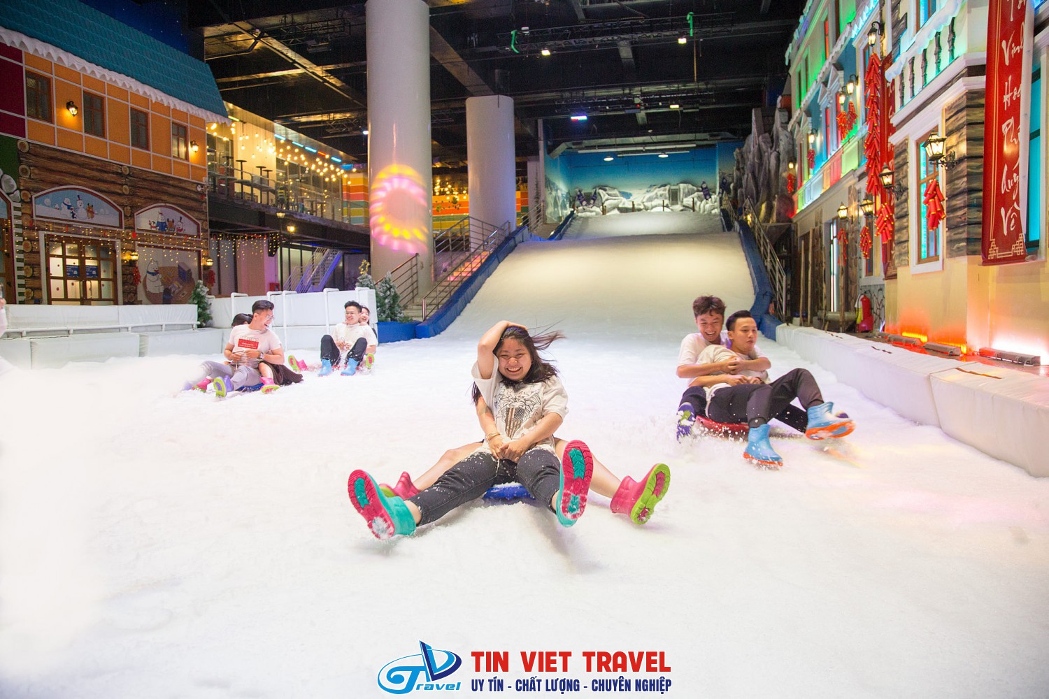 khu vui chơi snow town - Hình 5