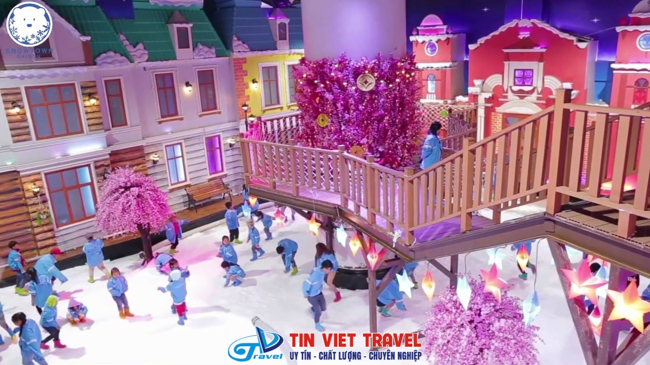 khu vui chơi snow town - Hình 1