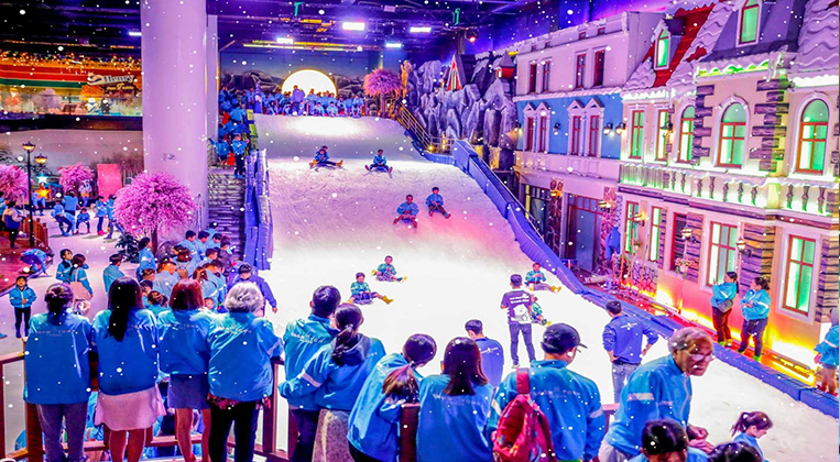 khu vui chơi tuyết snow town sài gòn - Hình 3