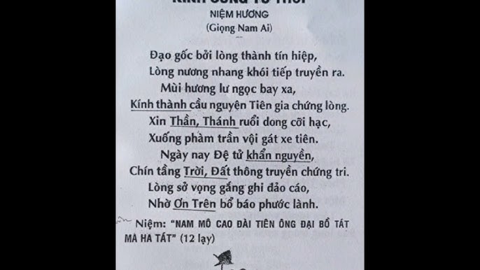 kinh cúng tứ thời - Hình 3