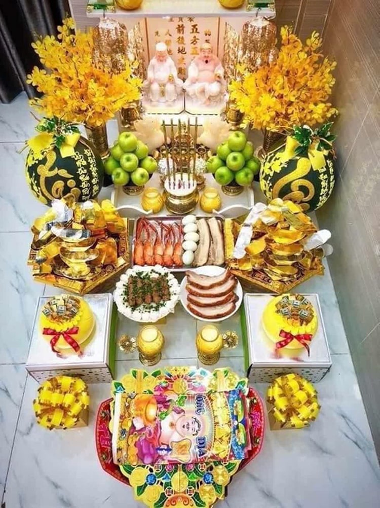 lễ vật cúng thần tài mùng 10 hàng tháng - Hình 4