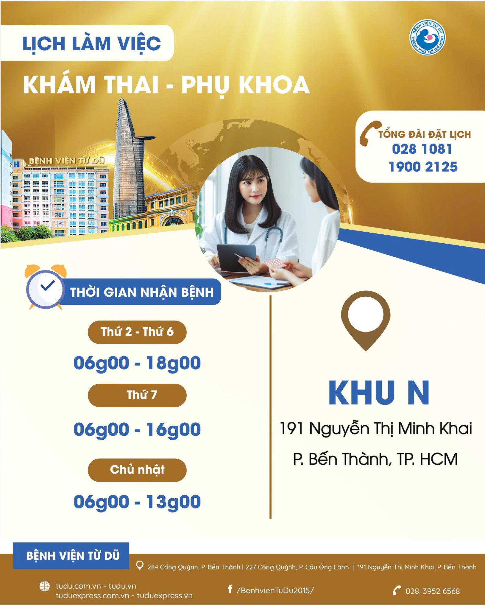 lịch khám thai bệnh viện từ dũ - Hình 4