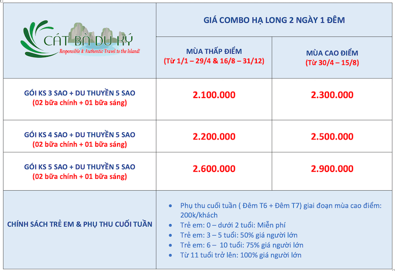 lịch trình du lịch hạ long 2 ngày 1 đêm - Hình 4
