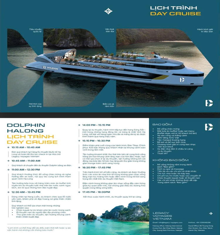 lịch trình du thuyền hạ long - Hình 4