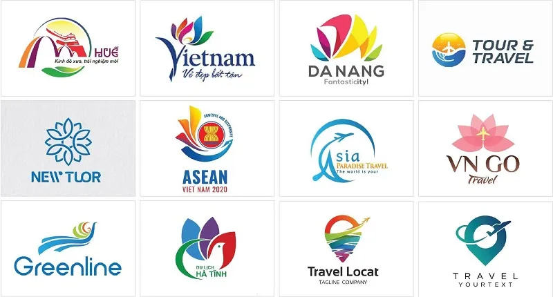 logo công ty du lịch - Hình 1