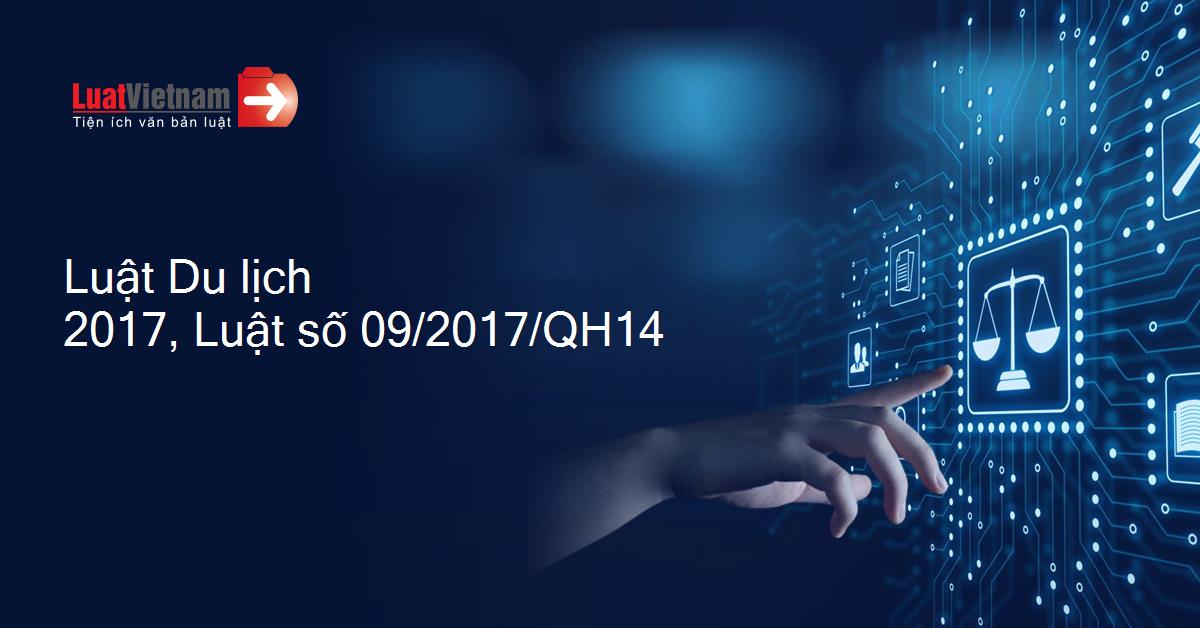 luật du lịch số 09/2017/qh14 - Hình 1