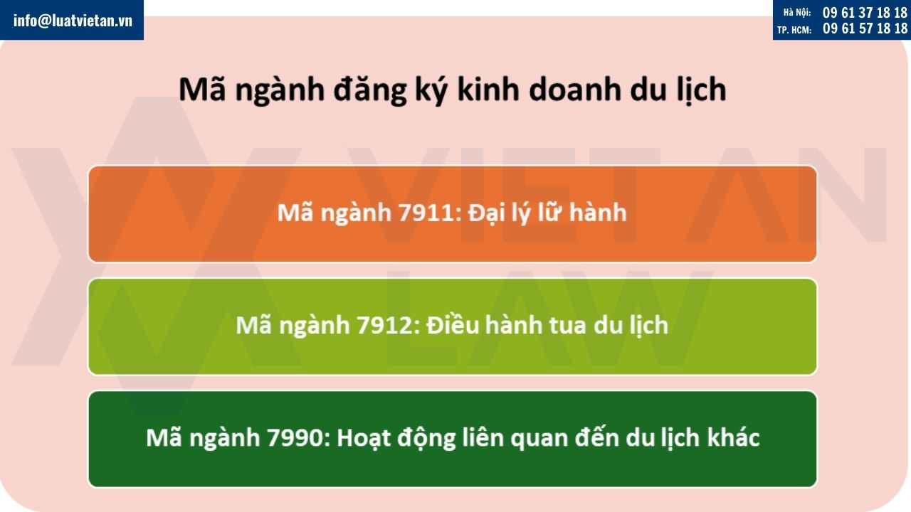 mã ngành du lịch - Hình 2