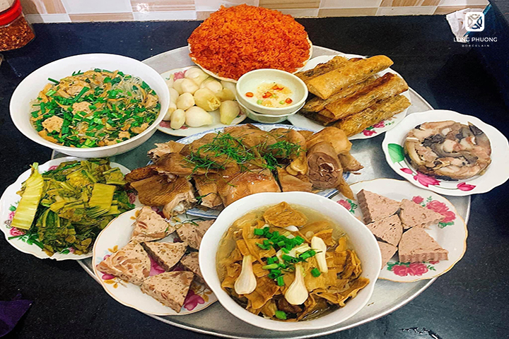 mâm cỗ cúng giỗ - Hình 4