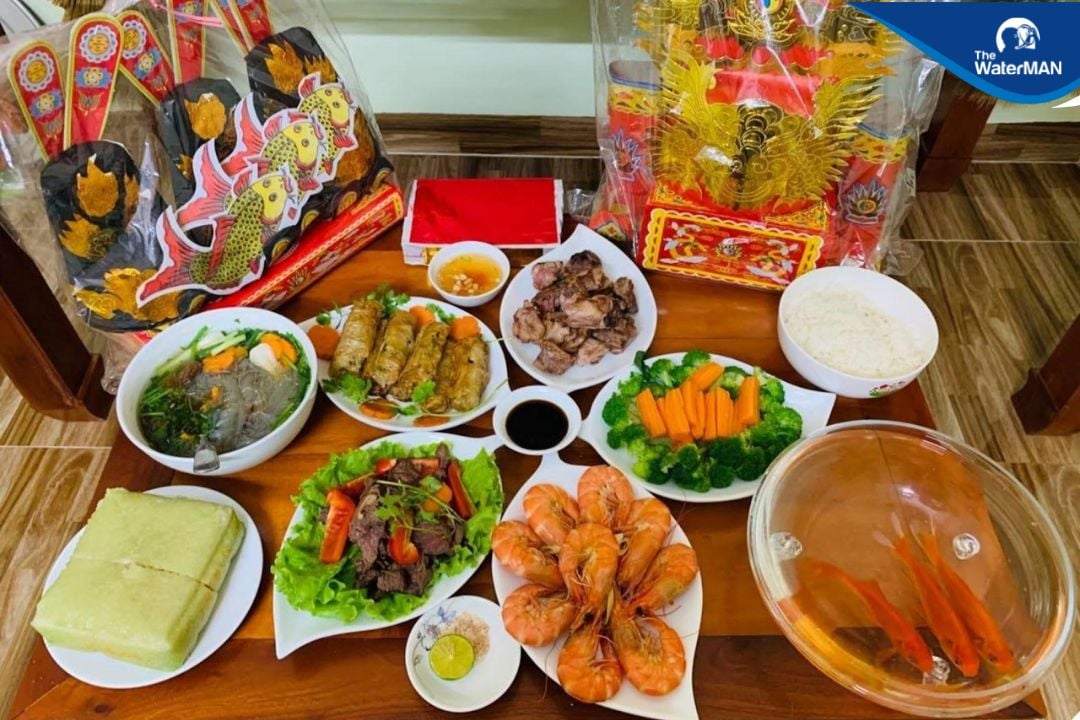 mâm cơm cúng ông táo - Hình 3