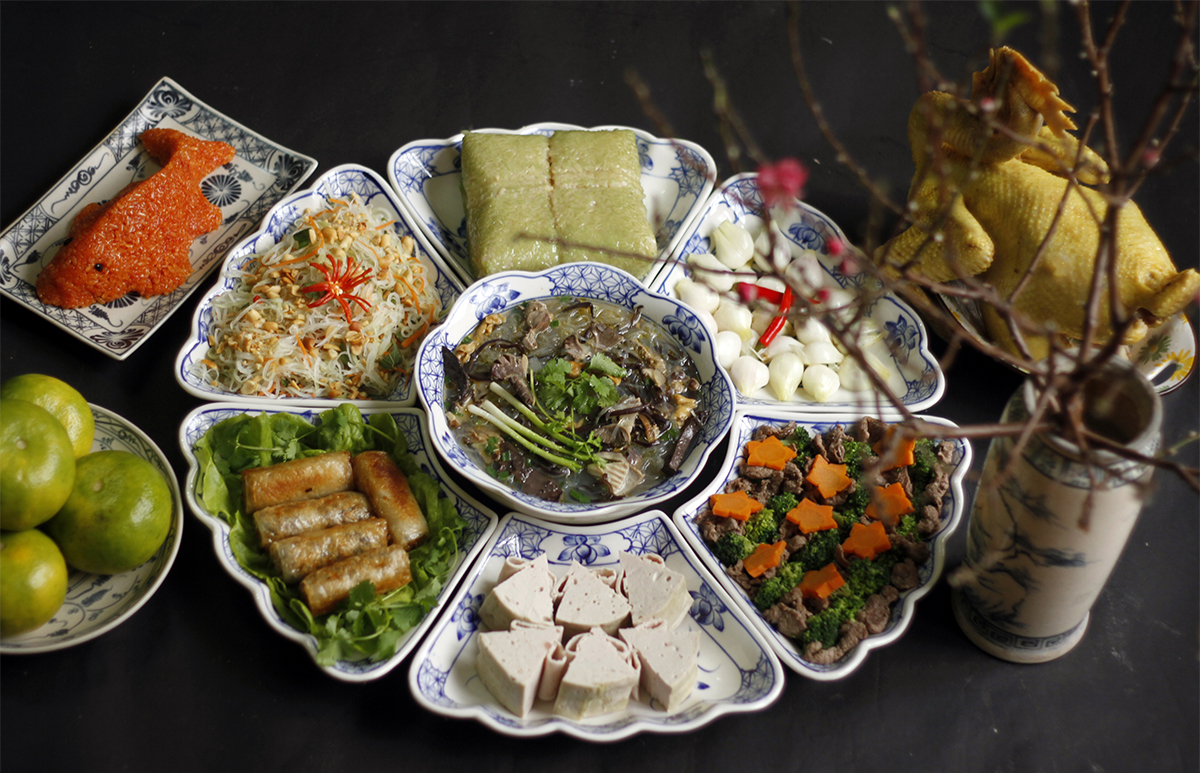 mâm cơm cúng ông táo - Hình 4