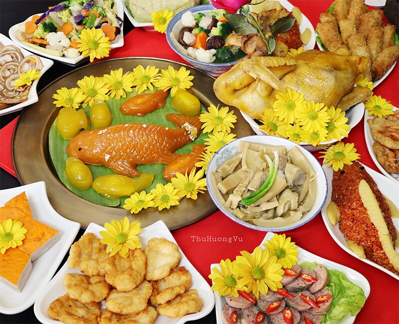 mâm cơm cúng ông táo - Hình 5
