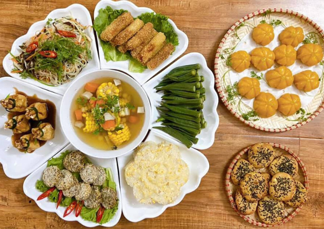 mâm cơm cúng rằm tháng 7 - Hình 4