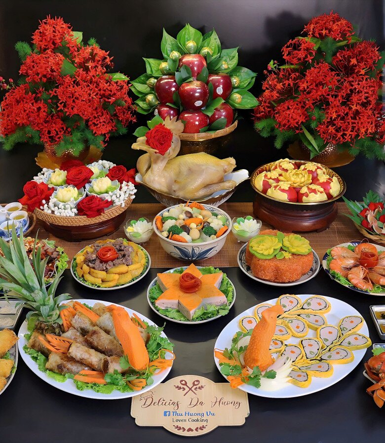mâm cơm cúng rằm tháng 7 - Hình 5