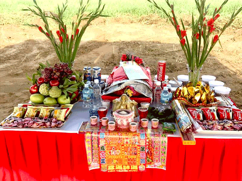 mâm cúng động thổ - Hình 5