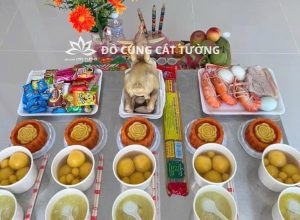 mâm cúng đông thổ xây nhà