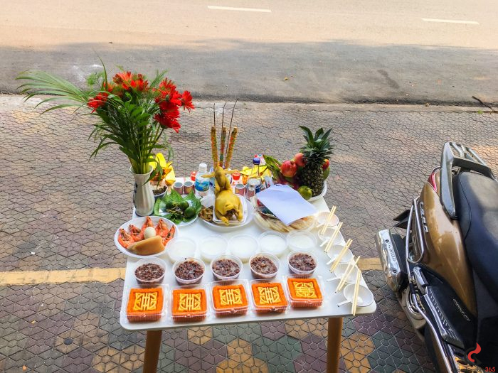 mâm cúng đông thổ xây nhà - Hình 4