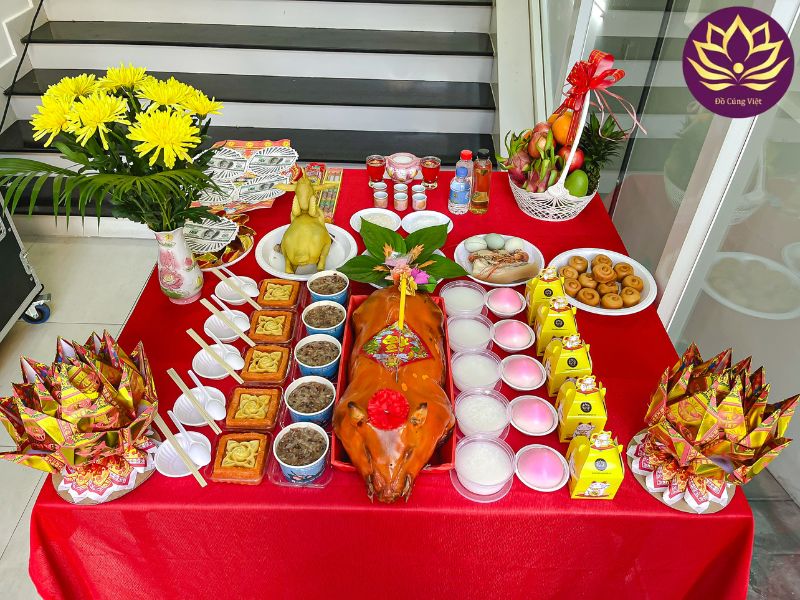 mâm cúng khai trương - Hình 2