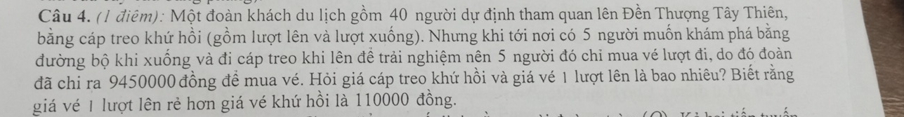 một đoàn khách du lịch gồm 40 người - Hình 4