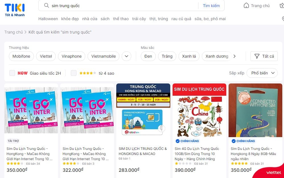 mua sim du lịch trung quốc ở đâu - Hình 2