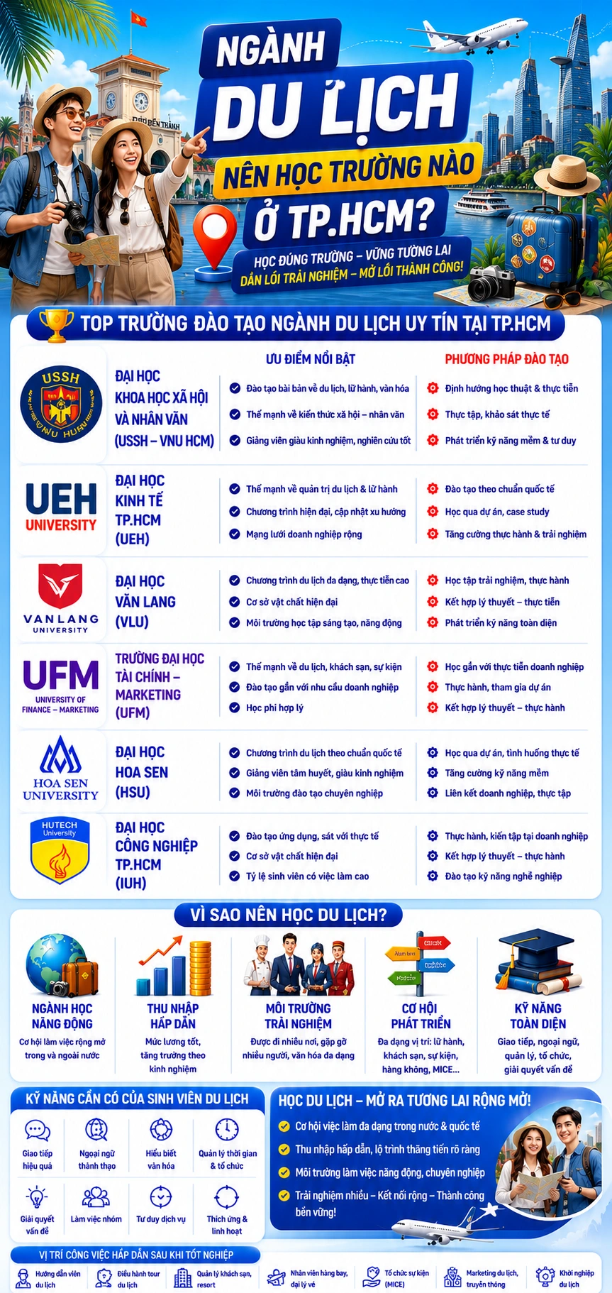 ngành du lịch học trường đại học nào - Hình 2