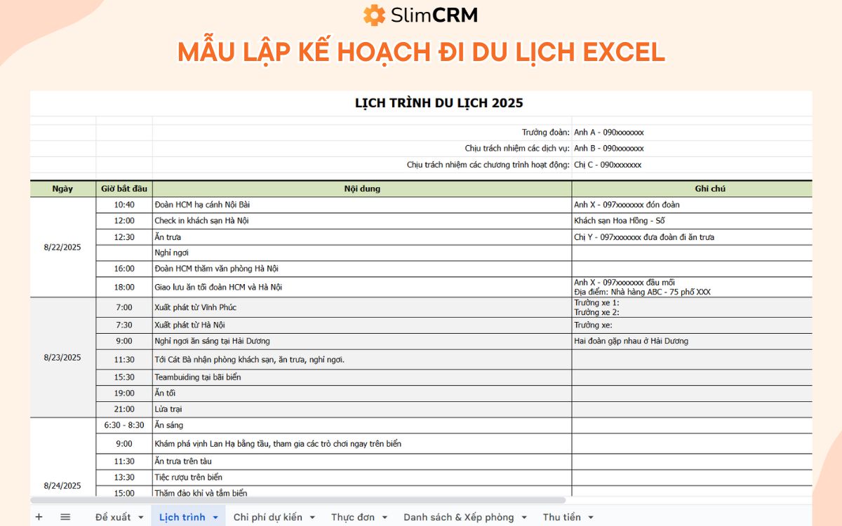 plan du lịch - Hình 1