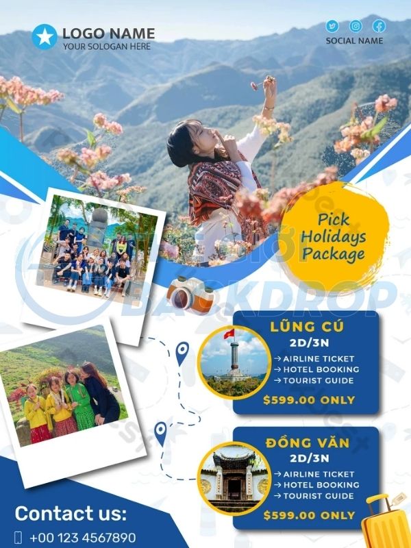 poster du lịch - Hình 5