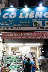 quán ăn cô liêng