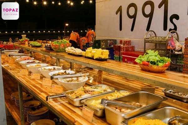 quán buffet 99k đg 30 4 - Hình 1