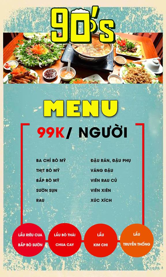 quán buffet 99k hà nội - Hình 5