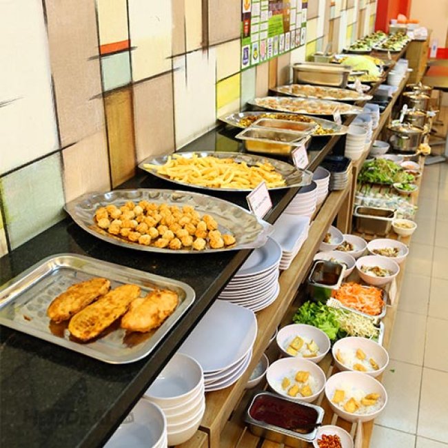 quán buffet ăn vặt sài gòn - Hình 3