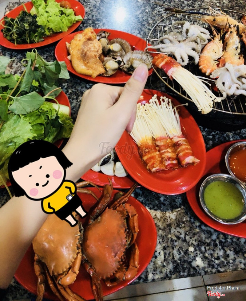 quán buffet bamboo long xuyên có thêm tôm hùm - Hình 1
