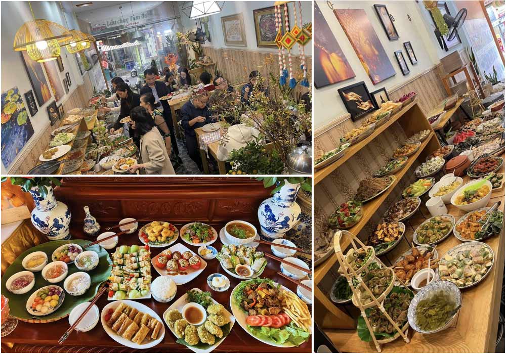 quán buffet chay cầu giấy - Hình 3