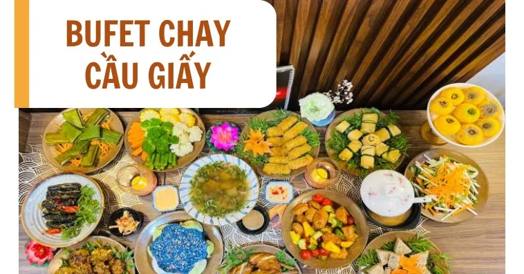 quán buffet chay cầu giấy - Hình 4