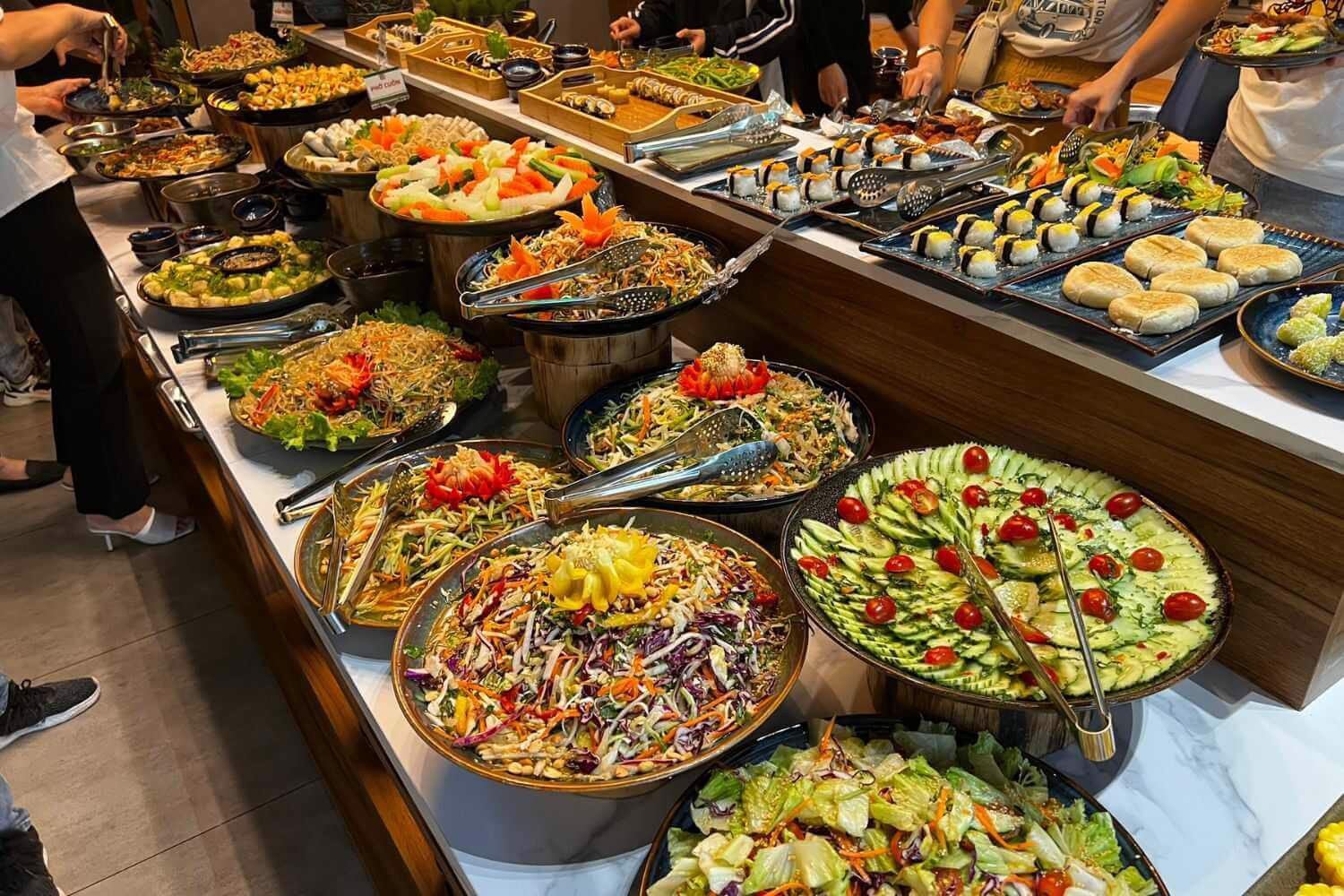 quán buffet chay cầu giấy - Hình 1
