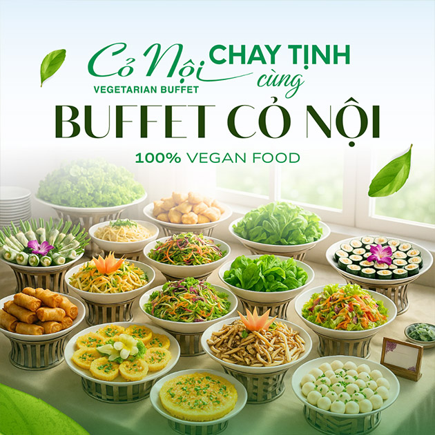 quán buffet chay cỏ nội - Hình 4