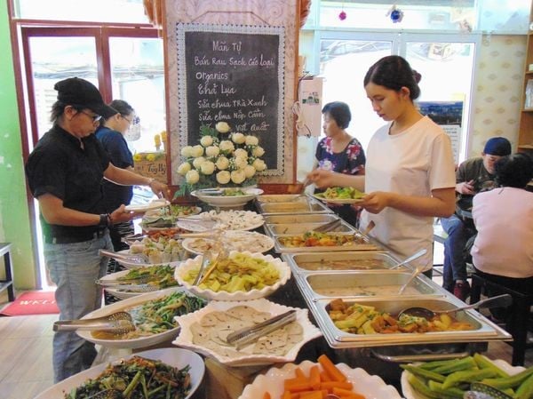quán buffet chay ở sài gòn mãn tự vegen - Hình 5
