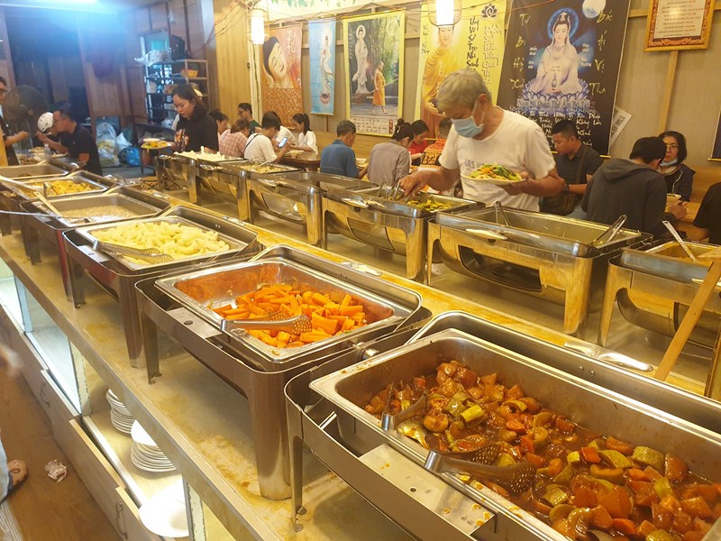 quán buffet chay tùy tâm - Hình 3