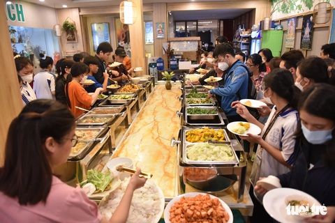 quán buffet chay tùy tâm - Hình 4