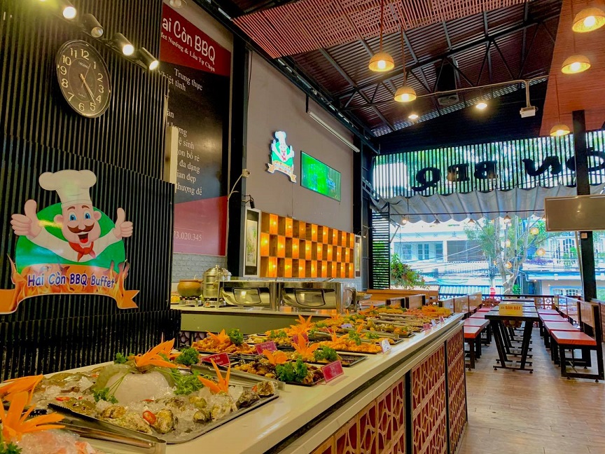 quán buffet đà lạt hai còn bbq buffet - Hình 2