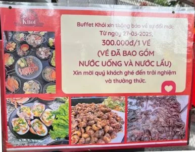 quán buffet khói - Hình 1
