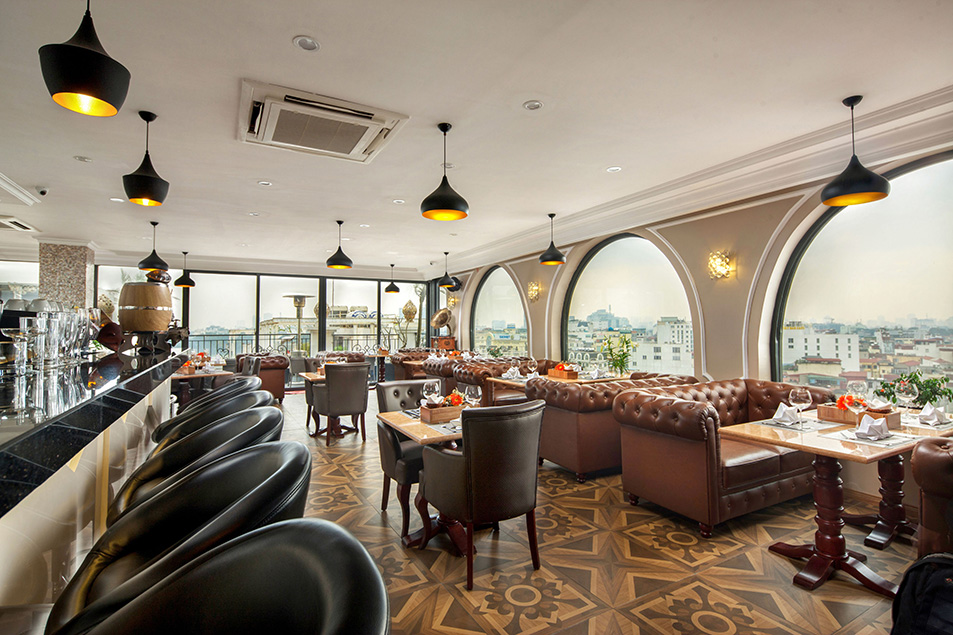 quán buffet không gian đẹp hà nội - Hình 3