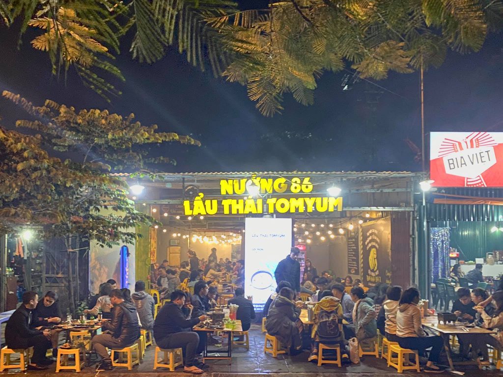 quán buffet lẩu nướng hồ tay - Hình 2