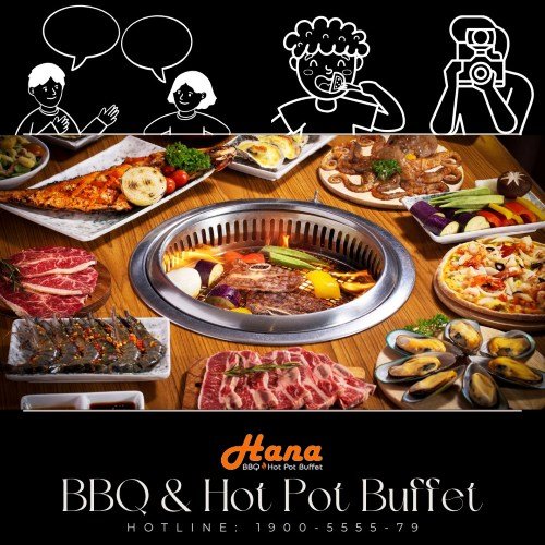 quán buffet lẩu nướng hồ tay - Hình 5