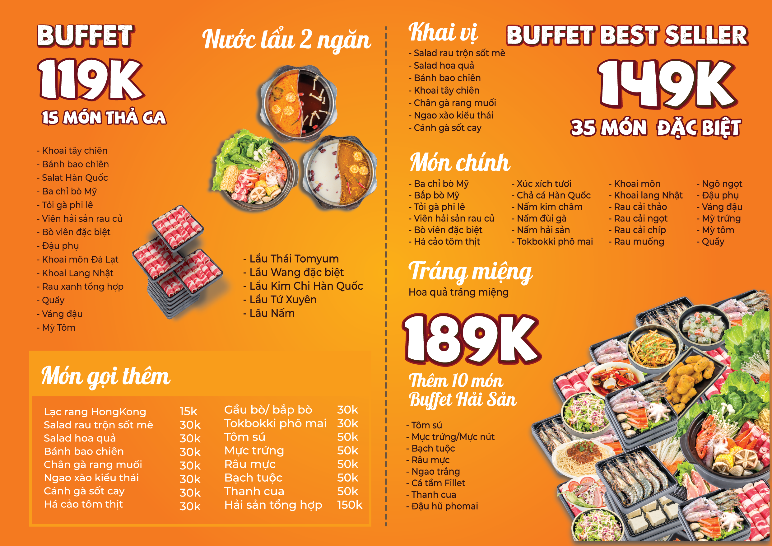 quán buffet lẩu nướng ở hà đông - Hình 4