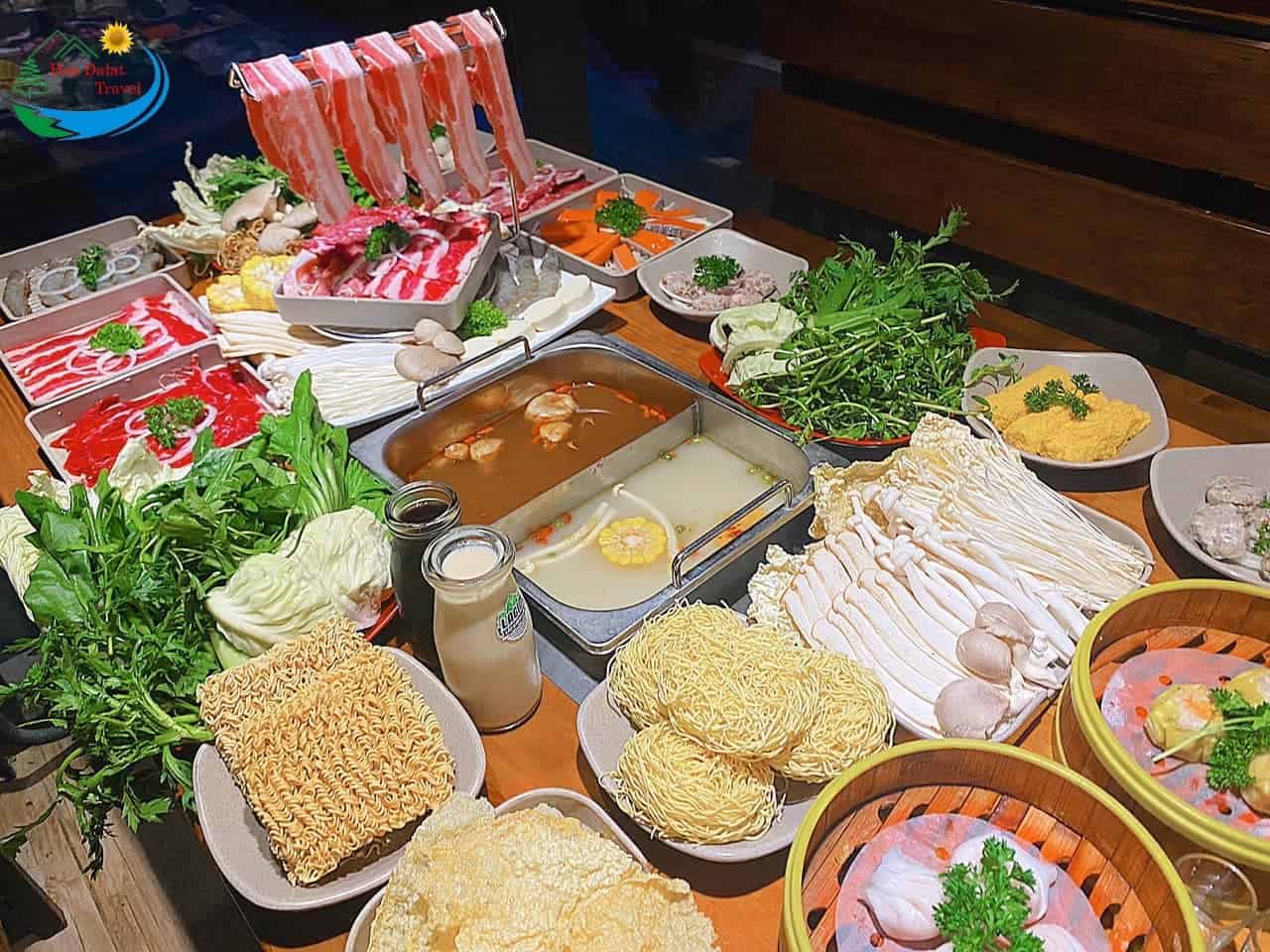 quán buffet lẩu rau lagim - Hình 2