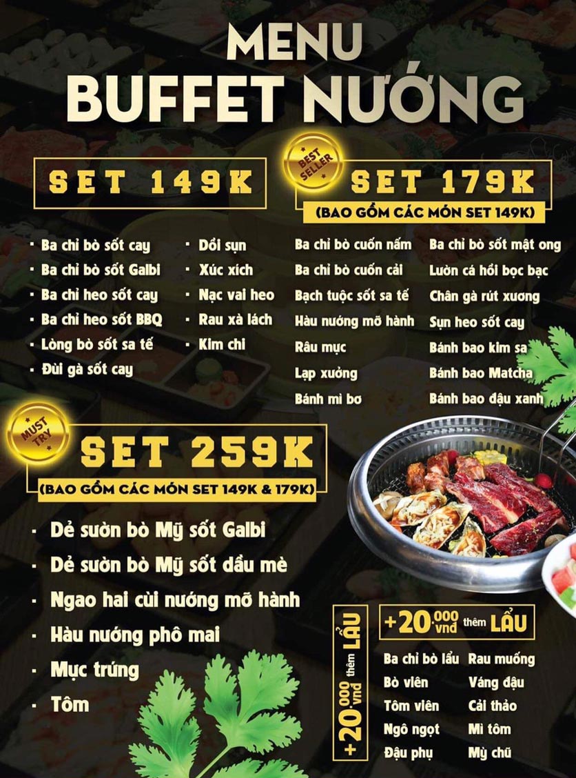 quán buffet nướng ngon ở hà đông - Hình 2