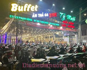quán buffet ở phạm hùng