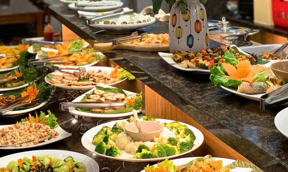 quán buffet salad chay - Hình 4