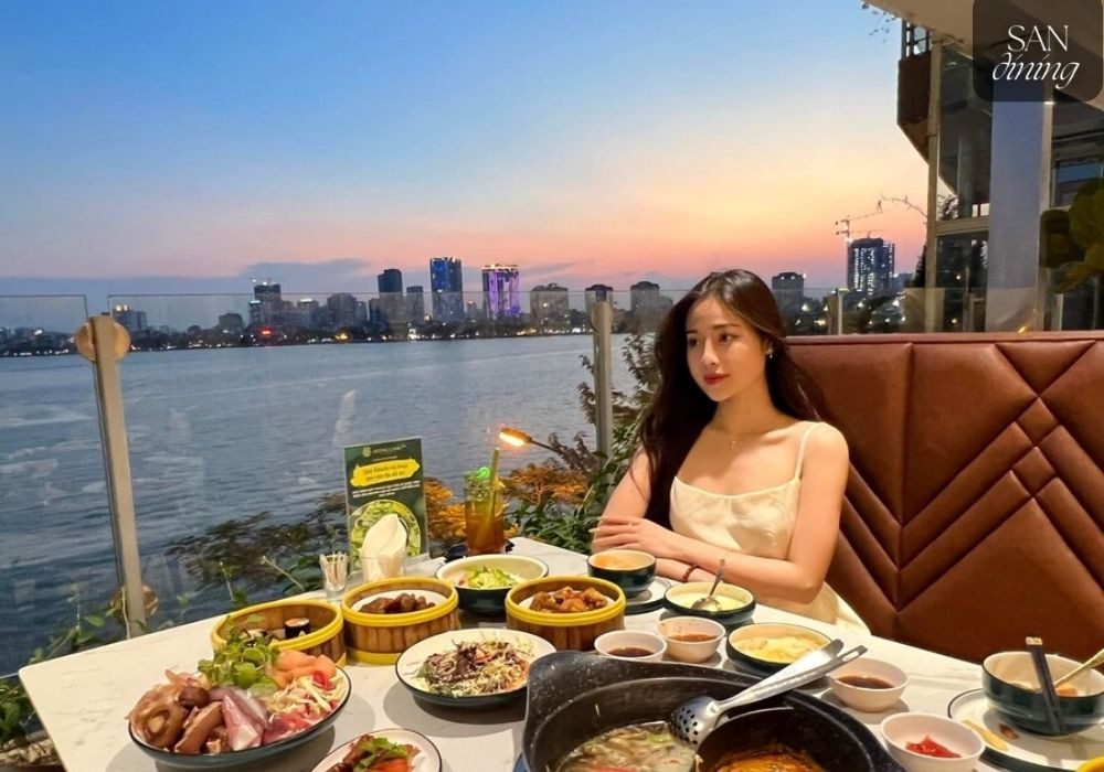 quán buffet view đẹp hà nội - Hình 4